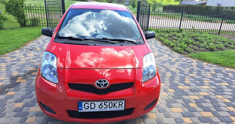 Toyota Yaris cena 17500 przebieg: 125600, rok produkcji 2009 z Żukowo małe 154